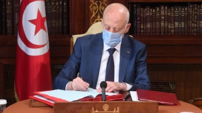 قيس سعيد يوجه برقية تعزية لعائلة محرزية العبيدي