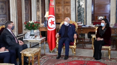 Rached Ghannouchi reçoit l’ambassadeur des Etats-Unis