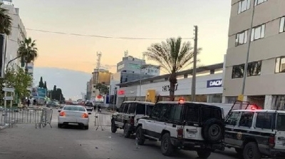 غلق جميع منافذ خير الدين باشا مع تواجد أمني مكثف