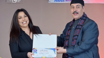 تكريم يسرا محنوش واختيارها أفضل مطربة عربية 