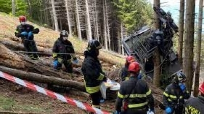 En Italie: Quatorze morts dans la chute d’une cabine de téléphérique