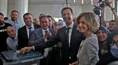 En Syrie : Bachar Al-Assad réélu président avec 95,1 % des voix
