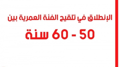 Covid-19 : démarrage de la vaccination des 50-60 ans