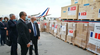 Opération de solidarité de la France avec la Tunisie face à la pandémie de Covid-19