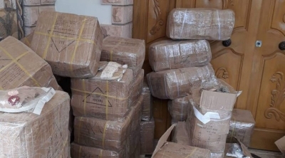 حجز بضائع مهربة بقيمة 300 ألف دينار داخل نزل بالعاصمة 