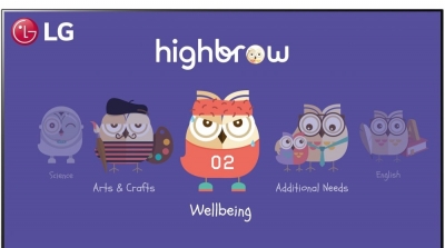 L'application Highbrow propose une variété de vidéos éducatives pour les enfants sur les téléviseurs LG