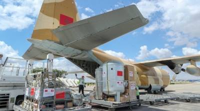 تونس: وصول 4 طائرات عسكرية مغربية محملة بتجهيزات طبية