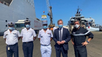 Tunisie-France : Arrivée de trois conteneurs de plus de 50 tonnes d’oxygène au port de Radès 