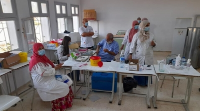 Tunisie: 594.541 personnes vaccinées lors de la journée portes ouvertes