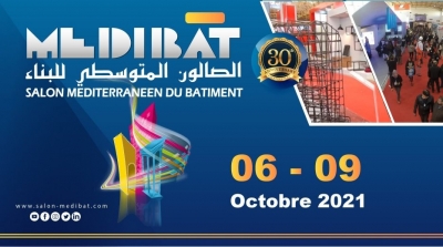 Sfax : 16ème édition du salon MEDIBAT (6 au 9 octobre 2021)‏