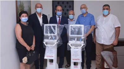 Le Groupe OMERIN offre 4 respirateurs de réanimation aux hôpitaux de Bizerte et Monastir