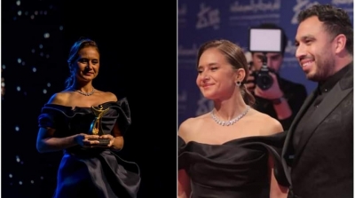 نيللي كريم بإطلالة رائعة بالأسود في افتتاح أيام قرطاج السينمائية (صور)