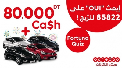 Jeu quiz Fortuna 2021 by Ooredoo : le retour en grande pompe
